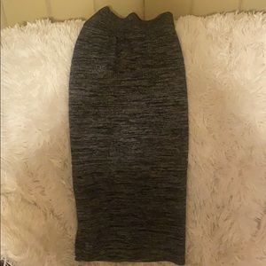Black MIDI Skirt